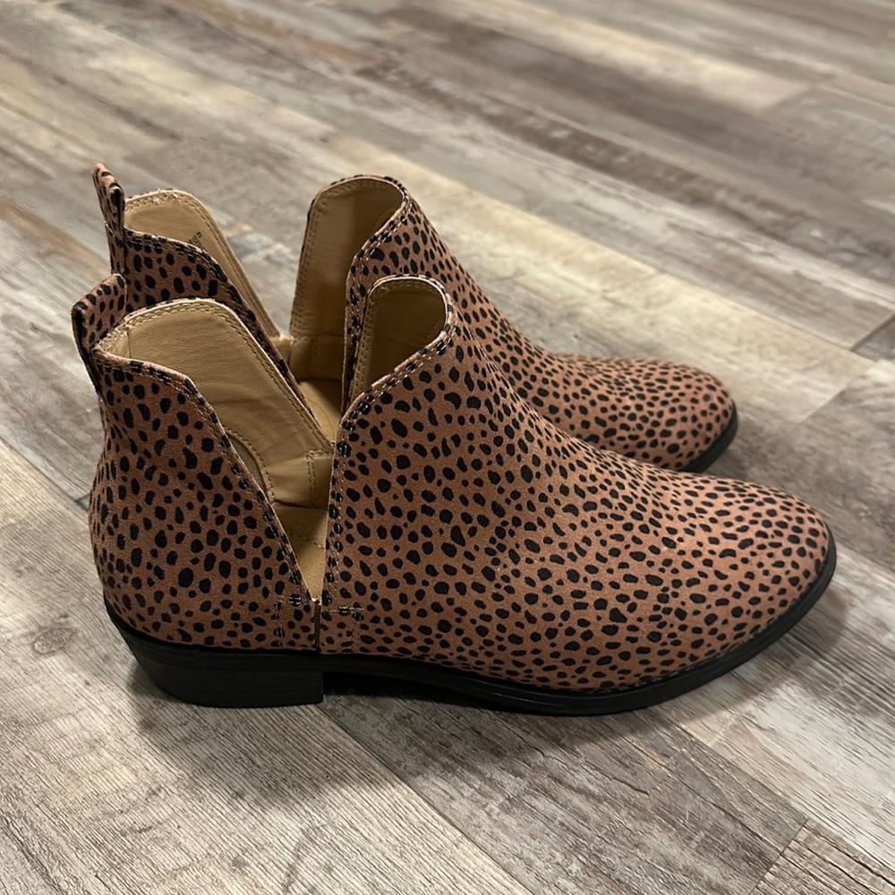Cheetah Print Booties - Target